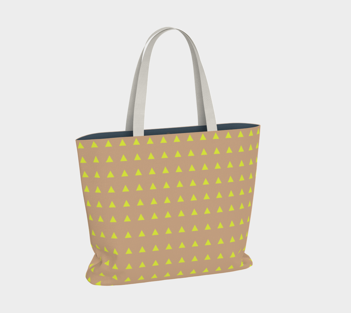 Neon-Triangles---Yellow-Large-Tote-Bag-1